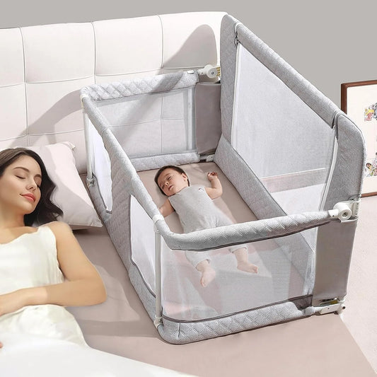 3 In 1 Folding Baby Crib Portable Co Sleep Sleeper