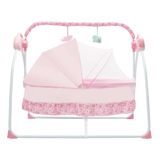Hign Concerned Cradle Swing Bed Auto Rocking 5 Speed