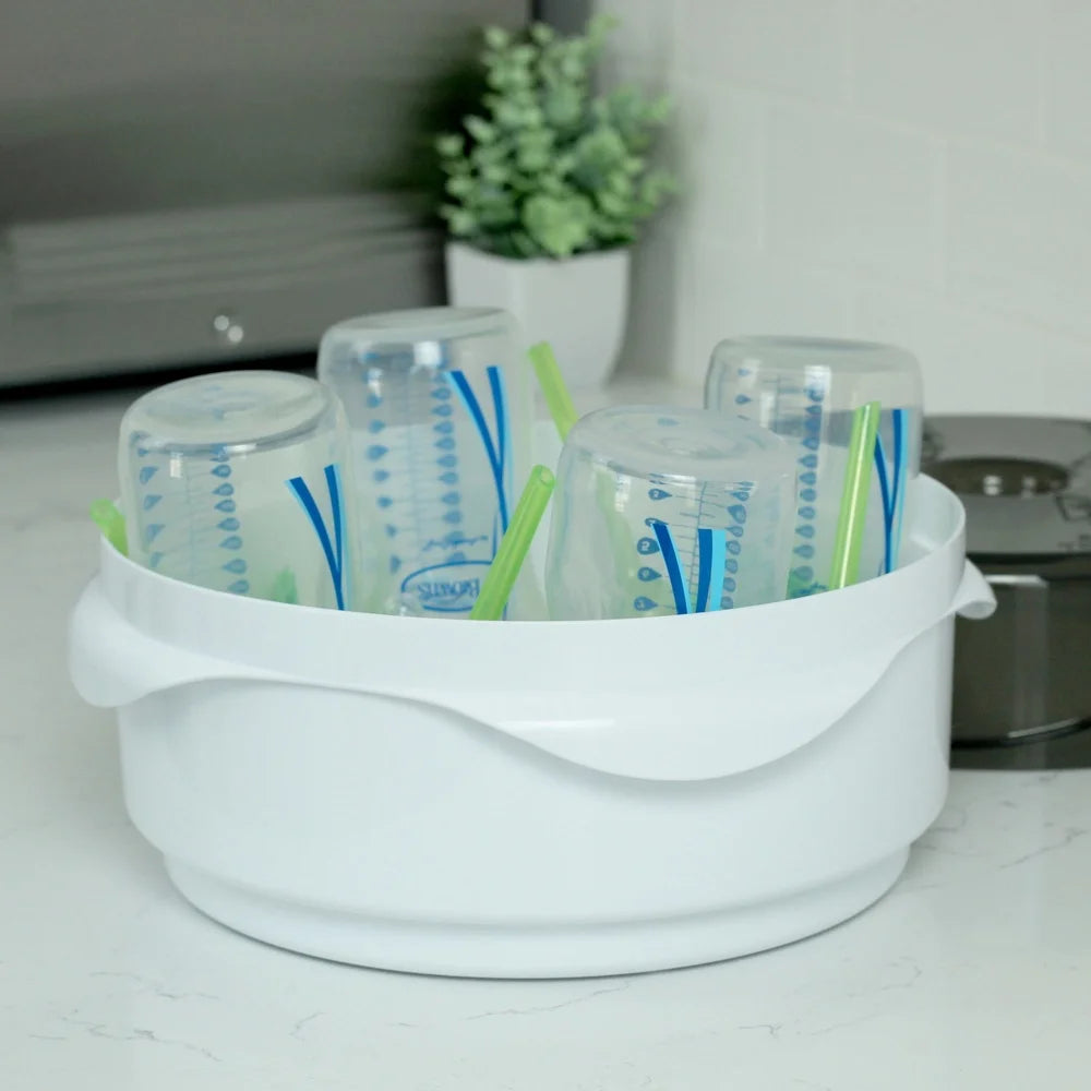 XMSJ Microwave Steam Sterilizer For Baby Bottles And Accessories