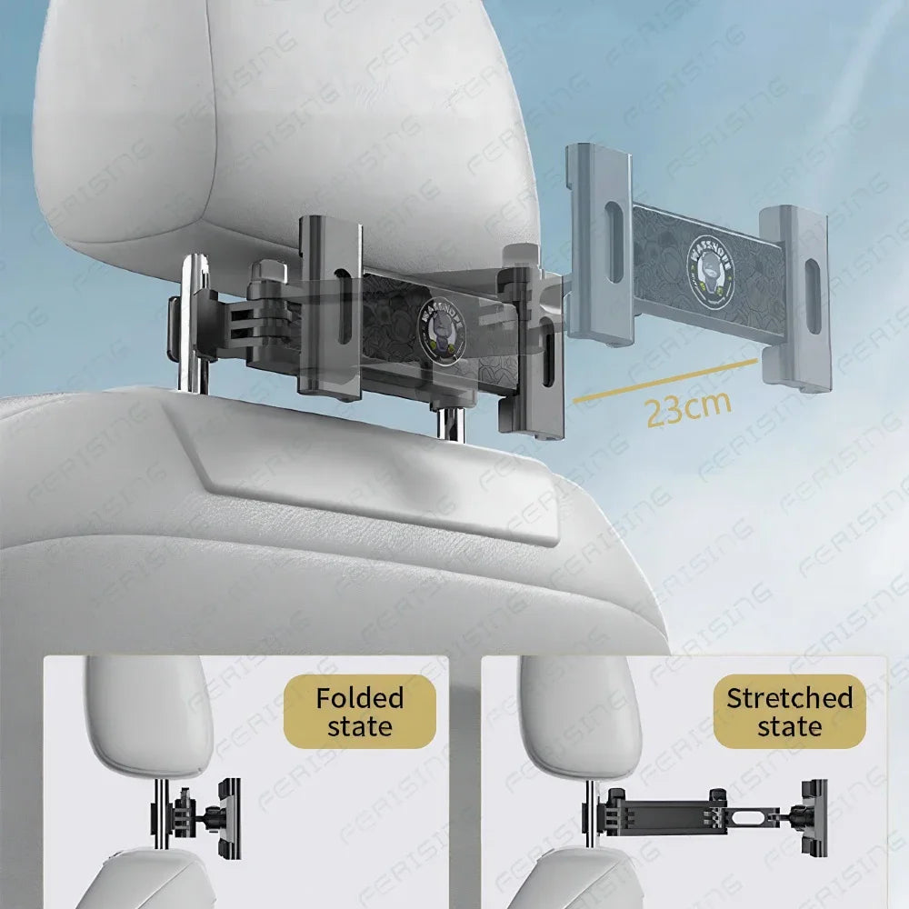 Ferising Kids Car Tablet Holder Headrest Mount 360 Rotation