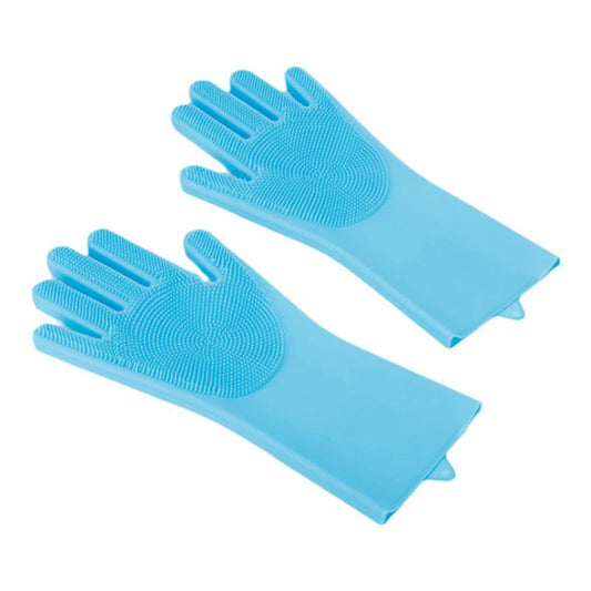 Hign Concerned Pet Grooming Bathing Gloves Silicone Massage