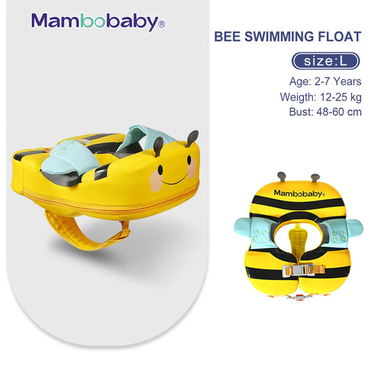 Mambobaby Baby Float With Sunshade And Safe Crotch Strap