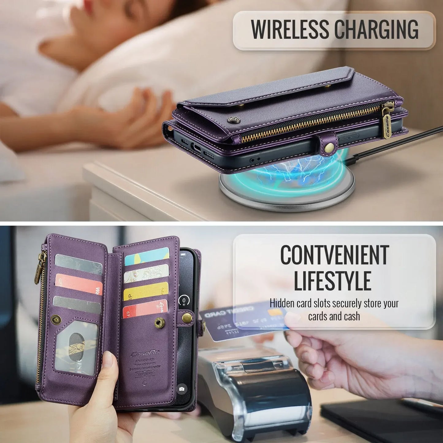 WeFor Crossbody Wallet Case for iPhone 11 Pro Max