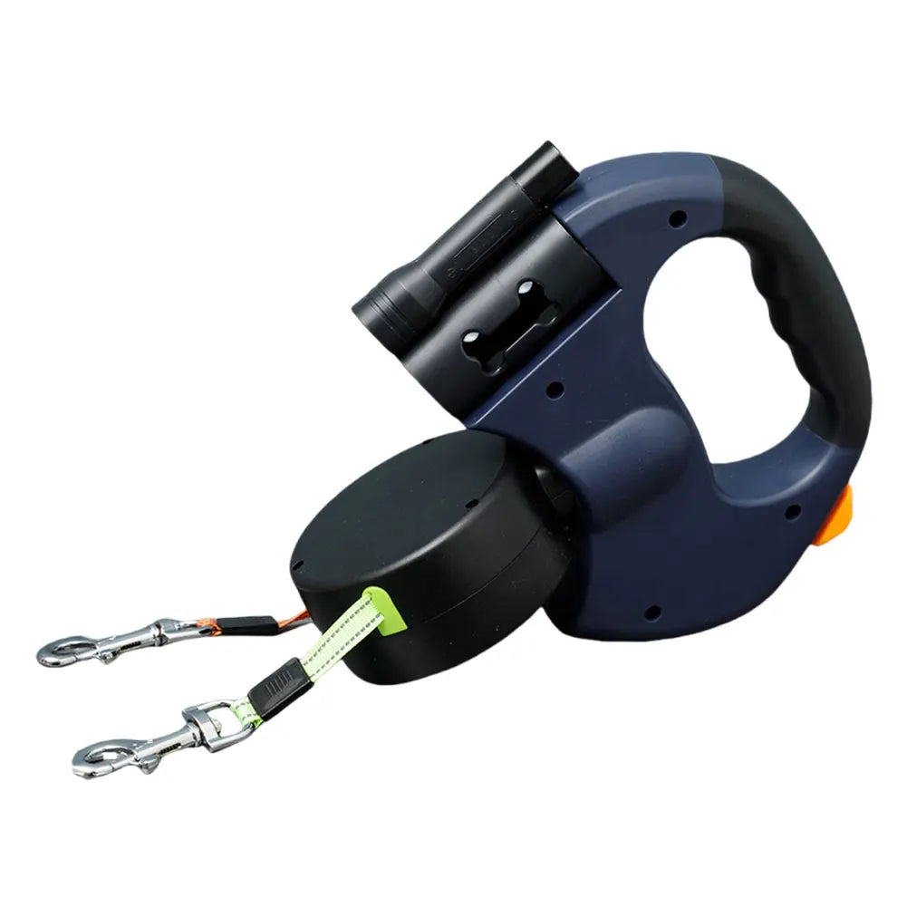 Alloet Hign Concerned Chemical Double Headed Dog Leash Rope