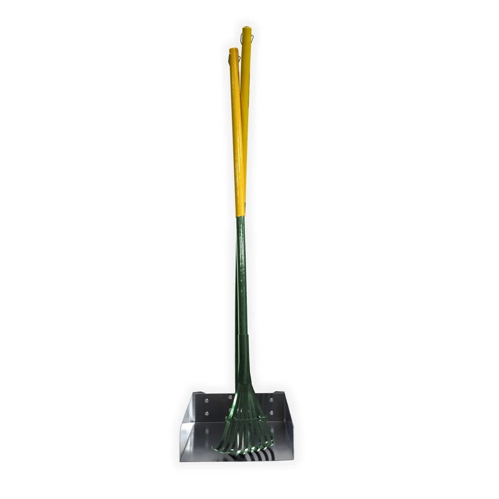DUTRIEUX Dog Waste Rake And Scooper Set Durable Rustproof