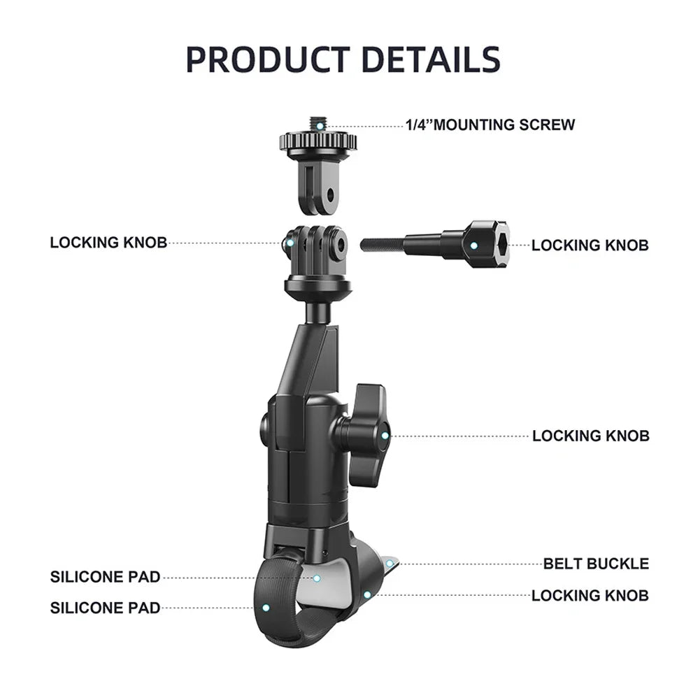 Today's Vital Accessories Handlebar Mount 360 Rotation Clamp