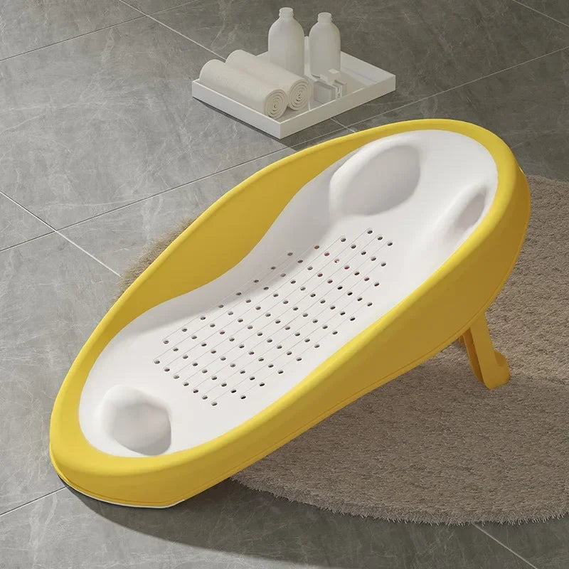 Hignconcerned Foldable Baby Bath Seat Non Slip PP Ergonomic