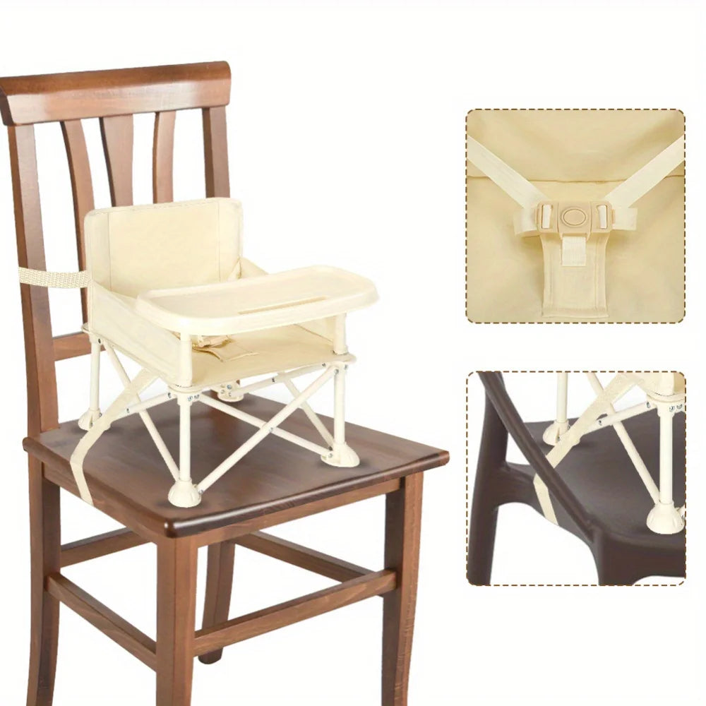 Ubravoo High Chair Booster With Adjustable Footrest