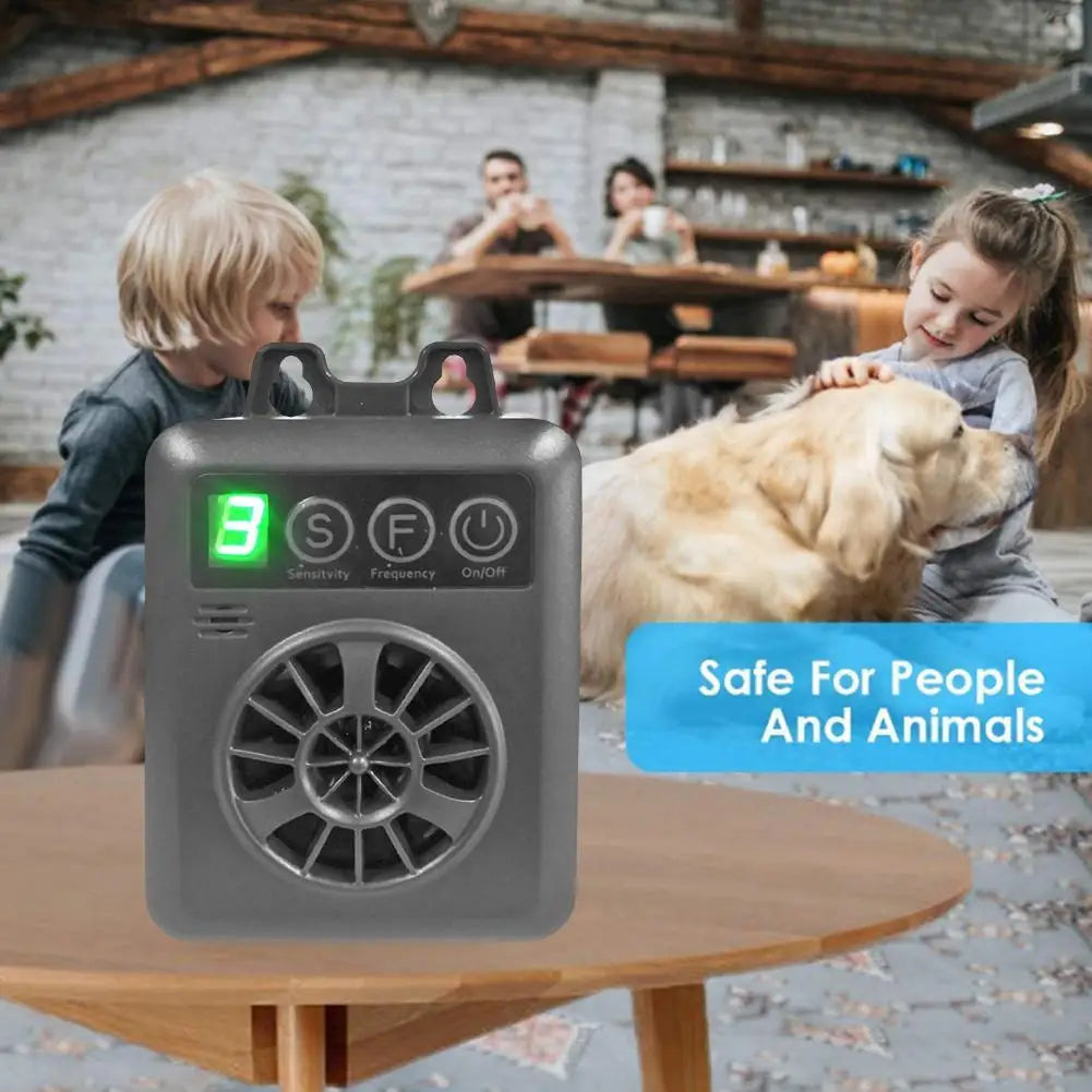 Alloyseed Ultrasonic Dog Bark Stopper Outdoor Deterrent