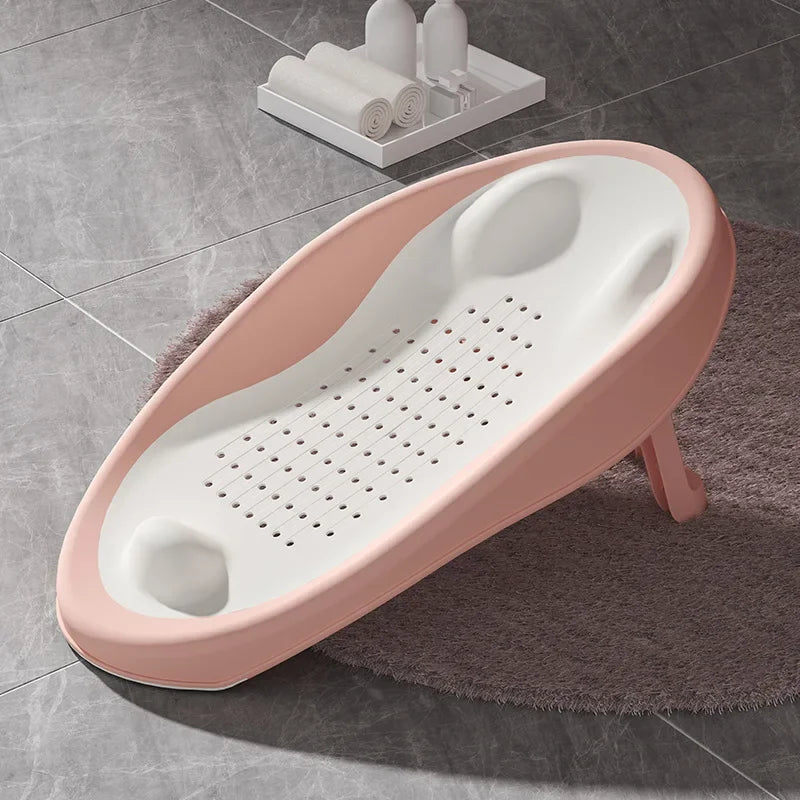 Hignconcerned Foldable Baby Bath Seat Non Slip PP Ergonomic
