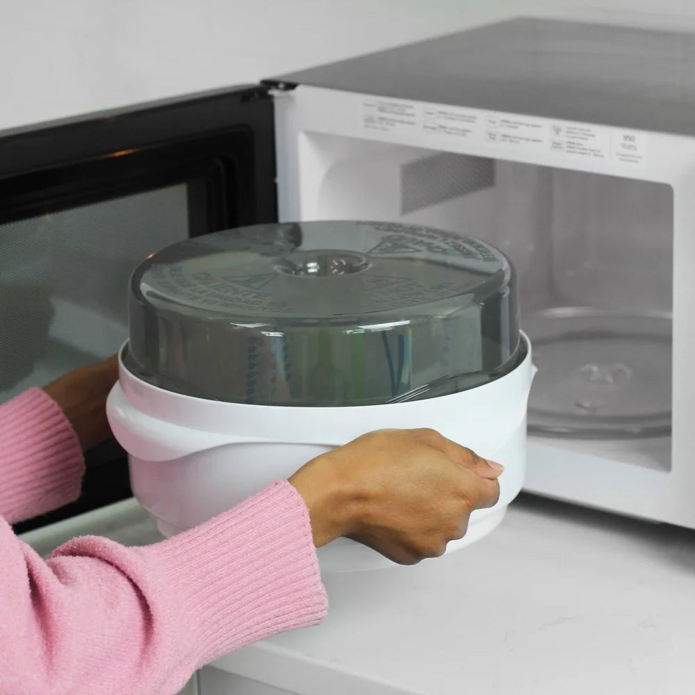 XMSJ Microwave Steam Sterilizer For Baby Bottles And Accessories