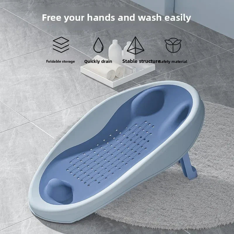 Hign Concerned Foldable Baby Bath Seat Non Slip Backrest