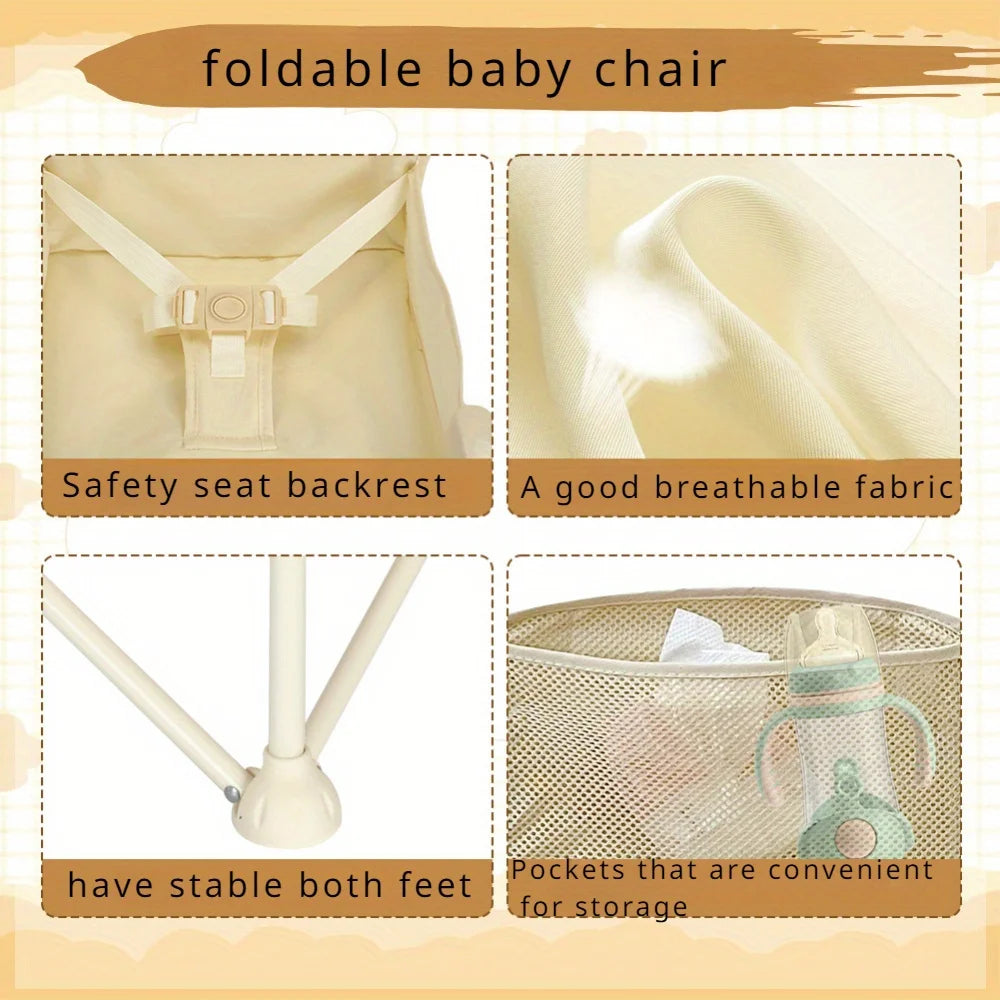 Ubravoo High Chair Booster With Adjustable Footrest