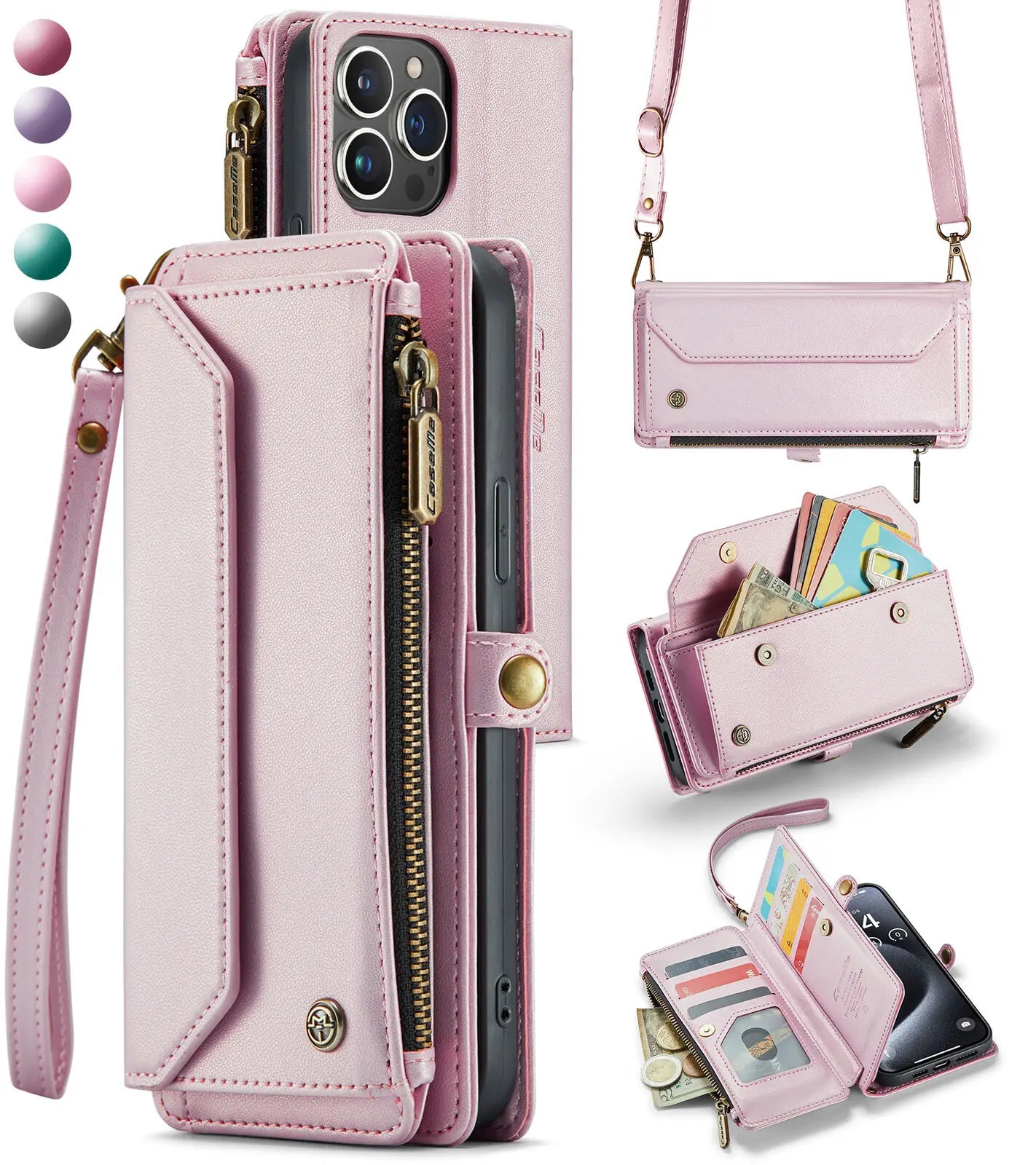 WeFor Crossbody Wallet Case for iPhone 11 Pro Max