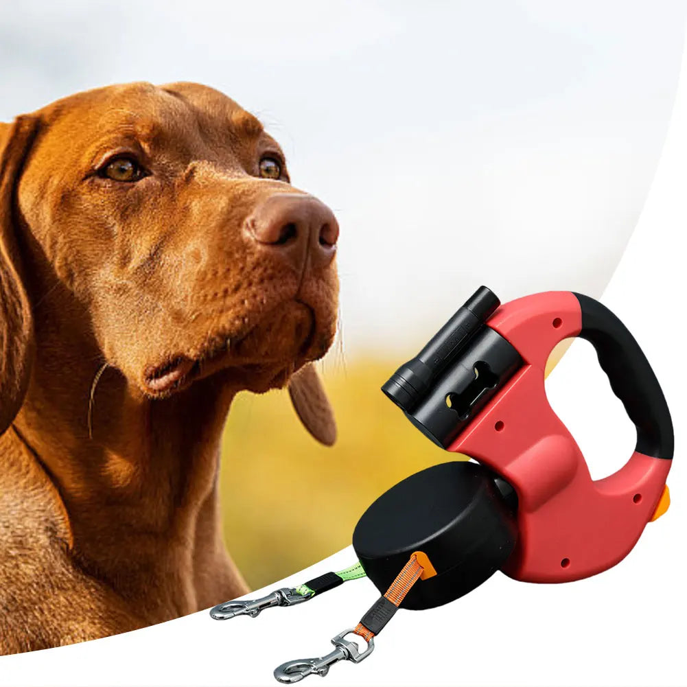 Alloet Hign Concerned Chemical Double Headed Dog Leash Rope