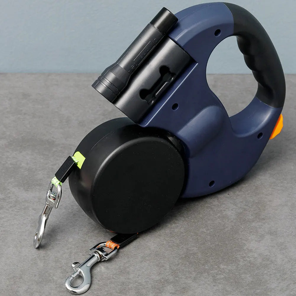 Alloet Hign Concerned Chemical Double Headed Dog Leash Rope