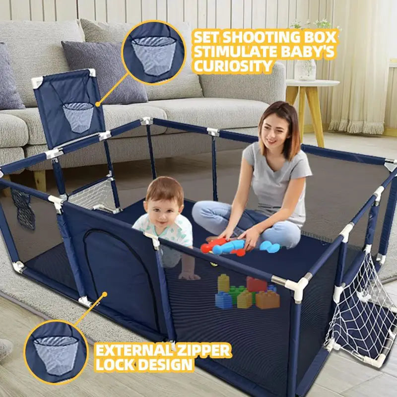 IMBABY Baby Playpen Indoor Playground And Activity Fence