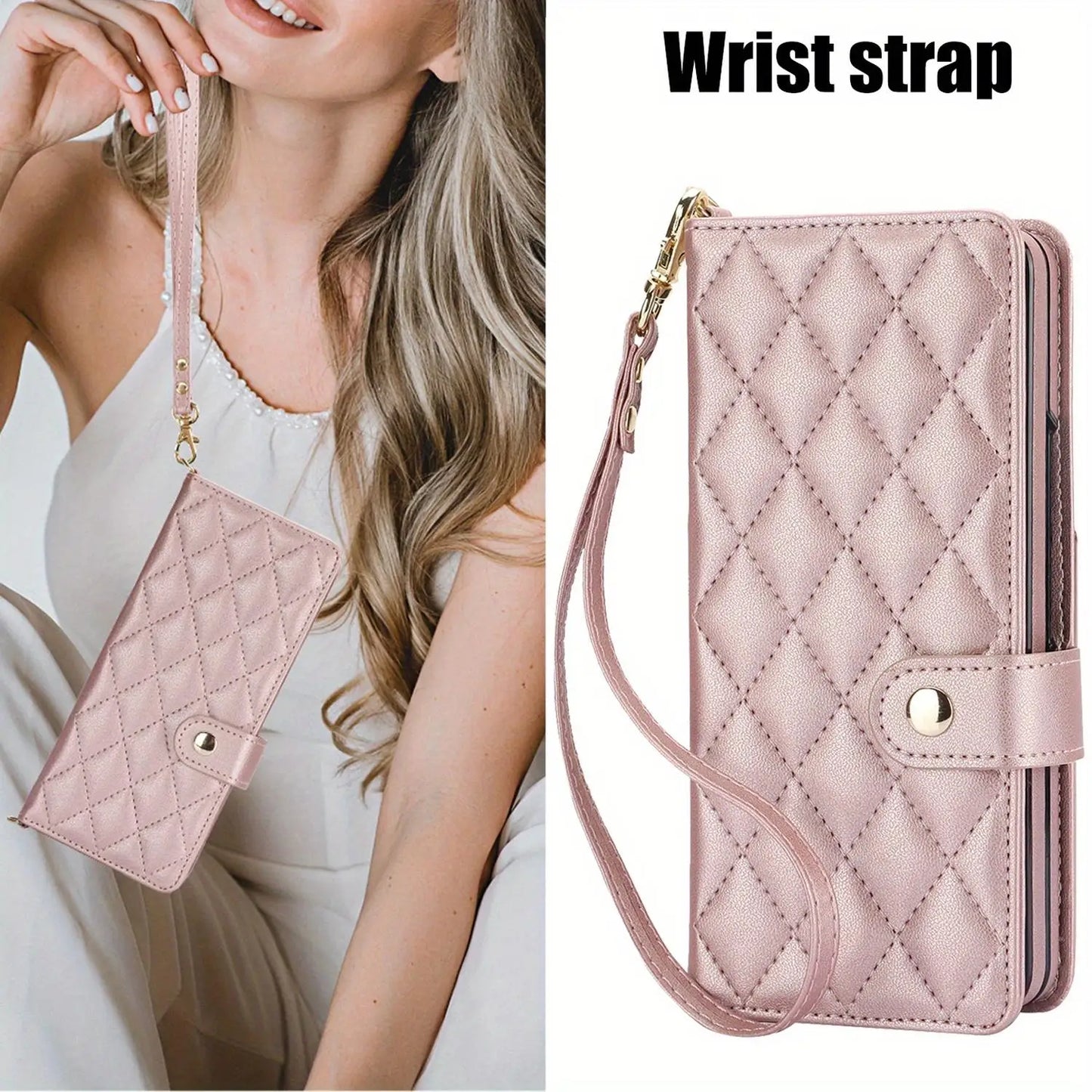 Design PU Leather Flip Wallet Case Samsung Galaxy Z Fold