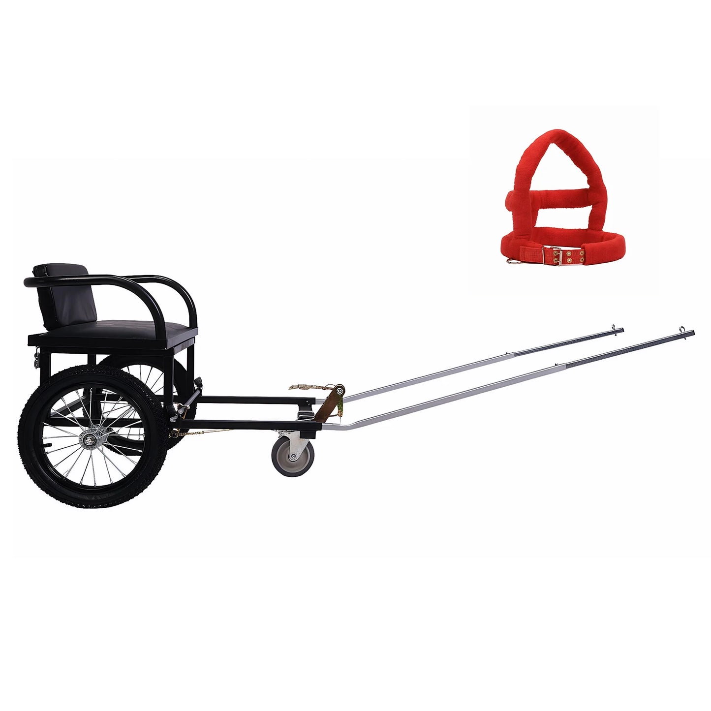 Dog Walking Car Pet Stroller With Seat And Dual Brakes