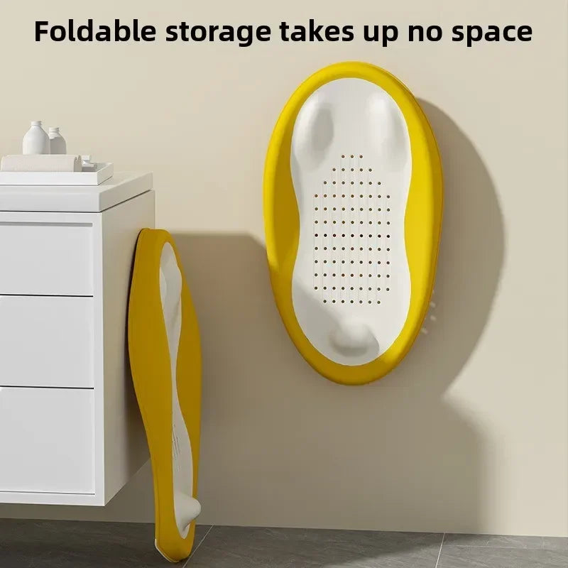 Hign Concerned Foldable Baby Bath Seat Non Slip Backrest