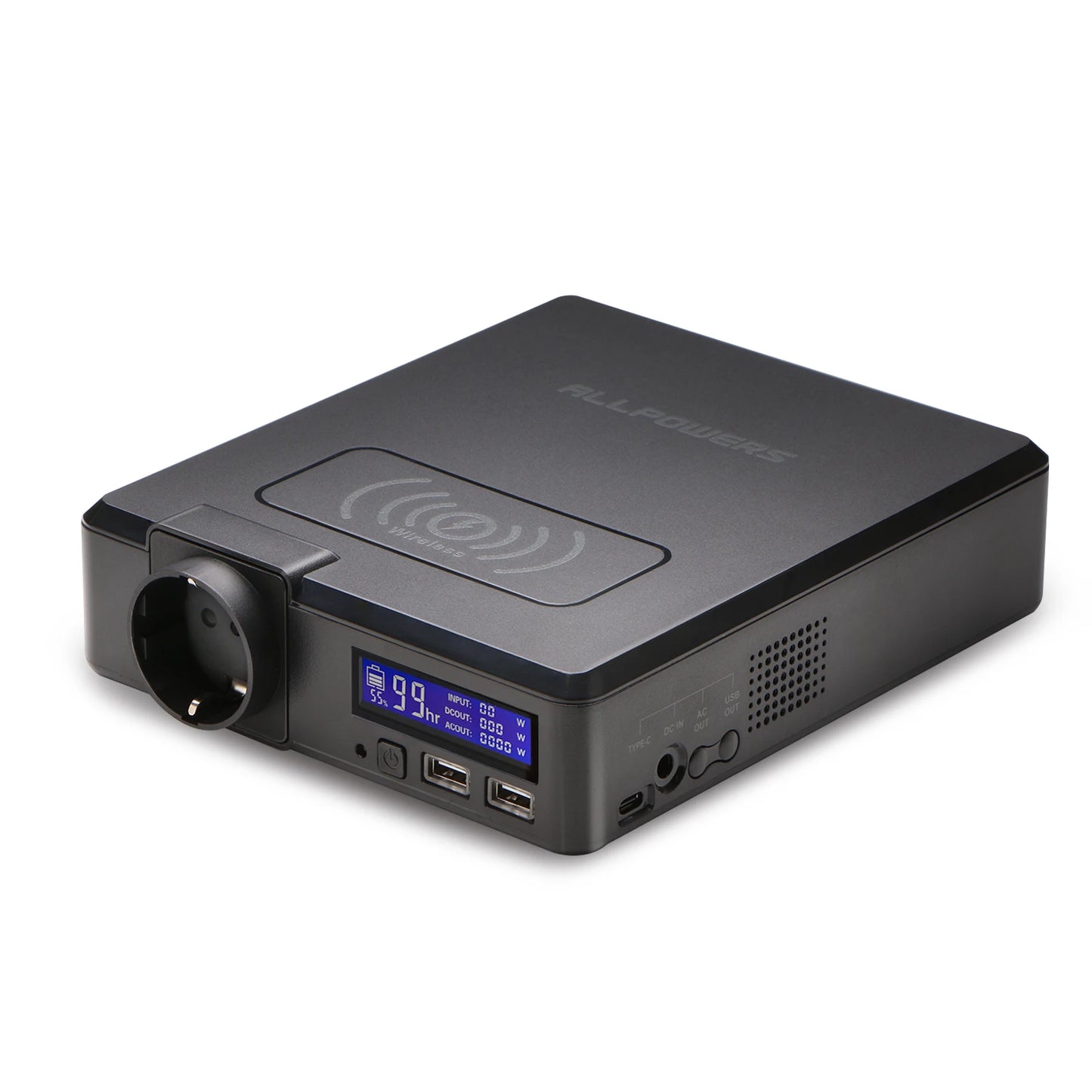 ALLPOWERS Portable Power Station 200W 154Wh Solar Powerbank