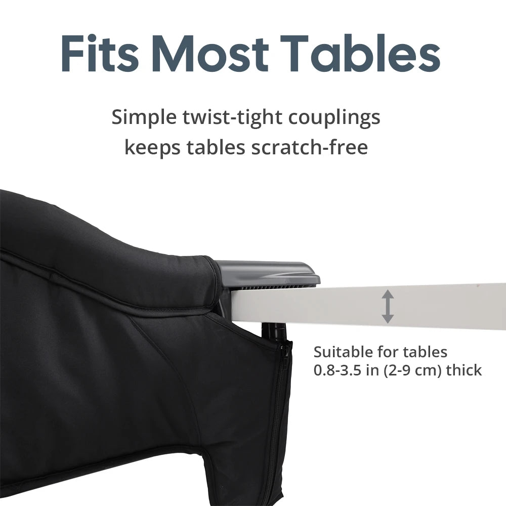 Cochildor Portable Clamp Table Child Booster Seat Dining Chair