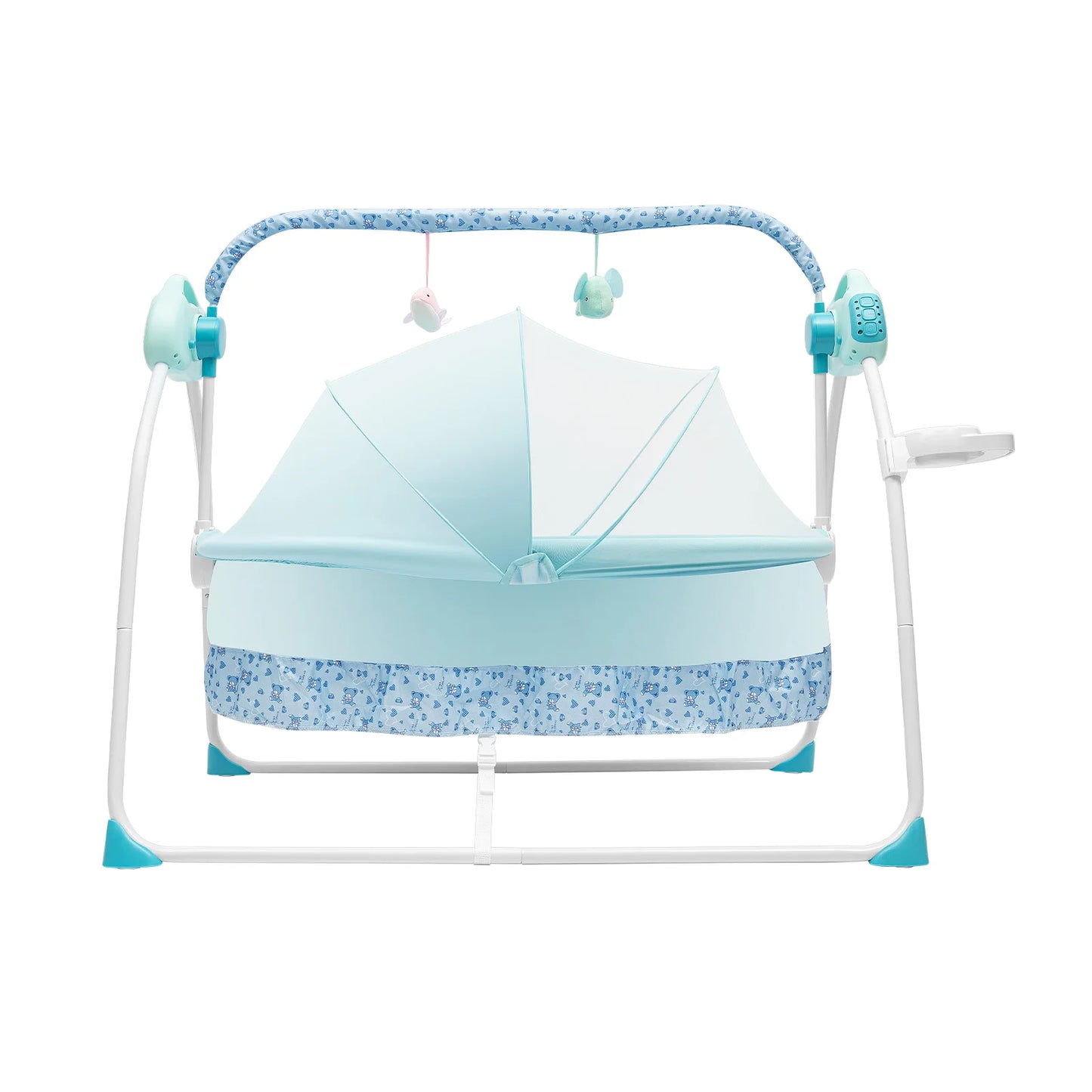 Hign Concerned Cradle Swing Bed Auto Rocking 5 Speed