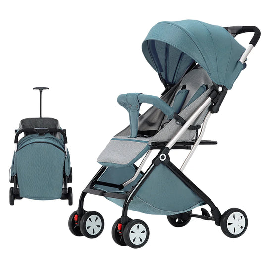 Lightweight Baby Stroller For Travel With 5 Point Harness