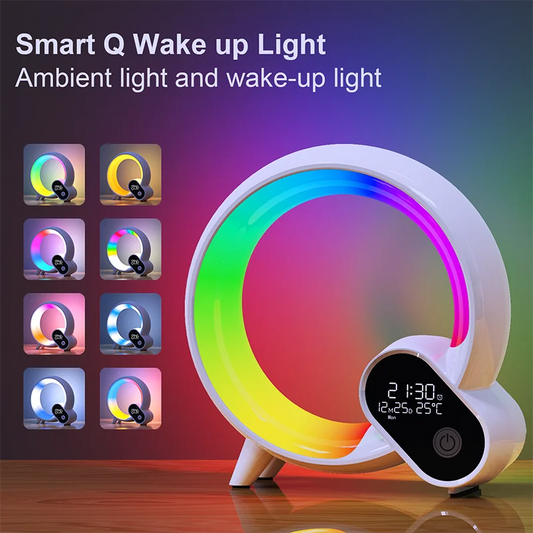 AUSYLE Smart Wake Up Light Night Lamp Ambient Dimmable Nightlight