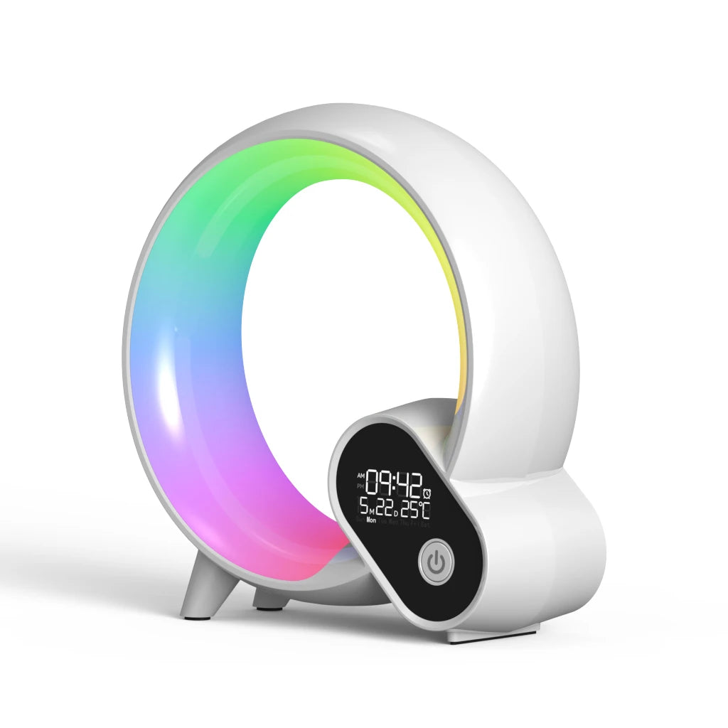 AUSYLE Smart Wake Up Light Night Lamp Ambient Dimmable Nightlight