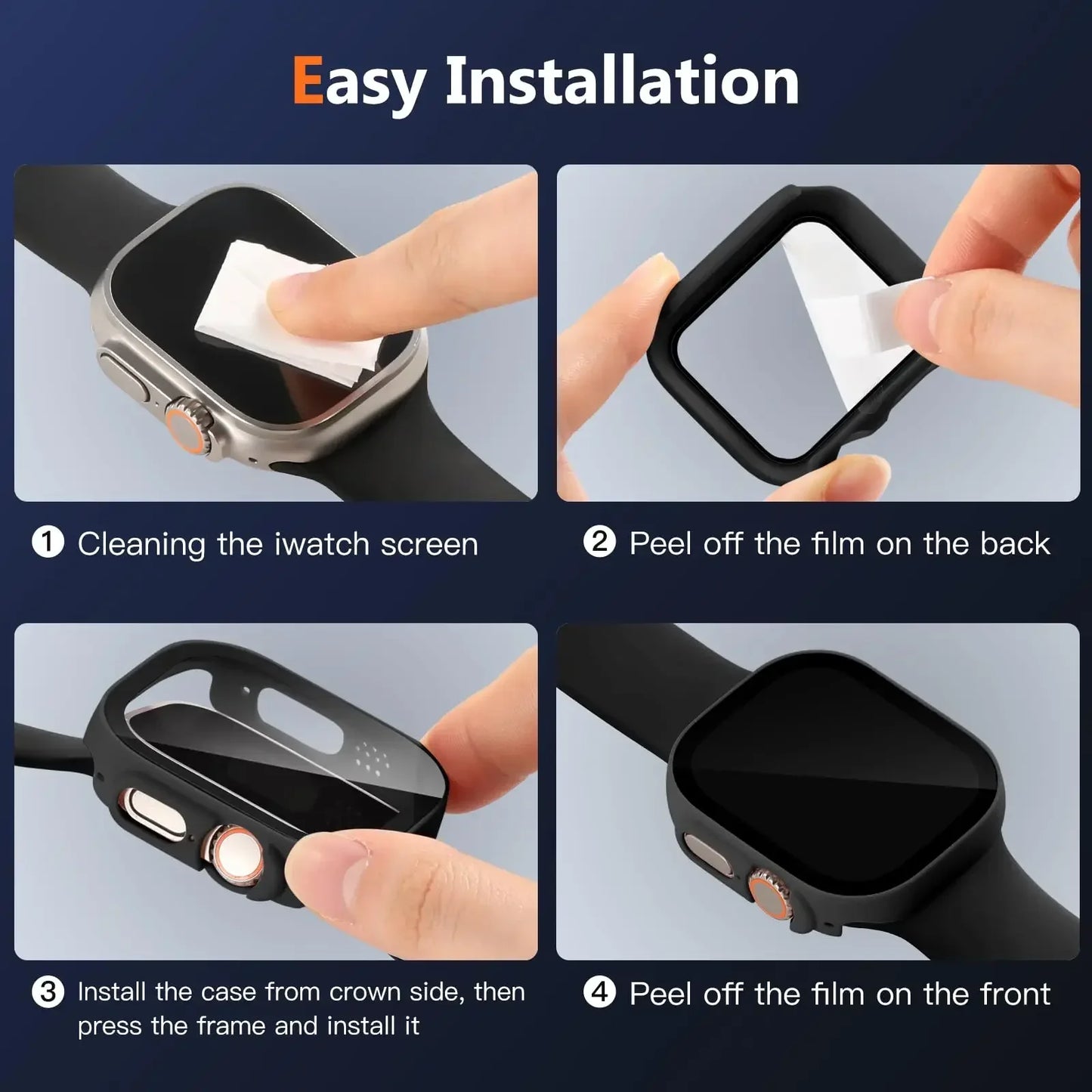 NEY Apple Watch Ultra 2 Screen Protector Case Bumper
