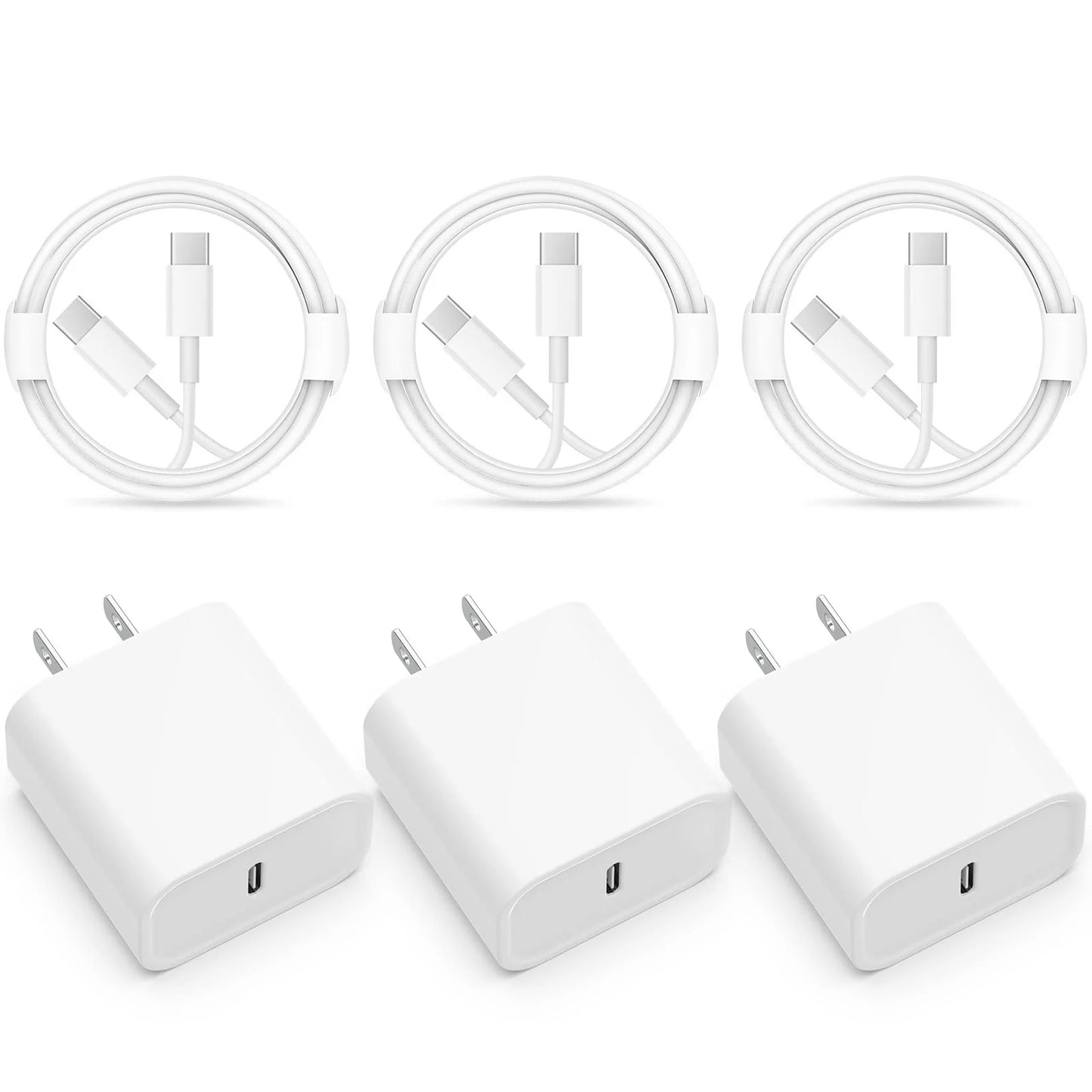 PD 30W USB C Charger With C To C Cable Pack For Android
