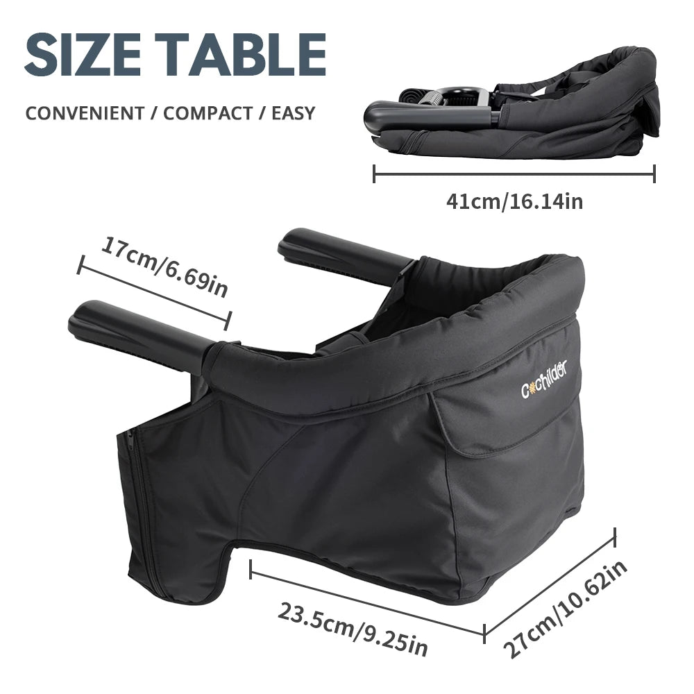 Cochildor Portable Clamp Table Child Booster Seat Dining Chair