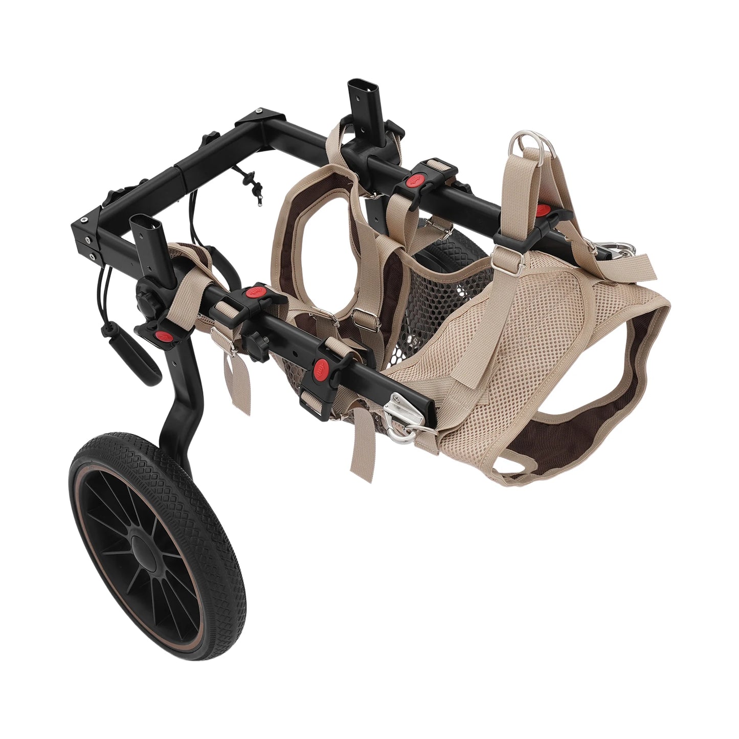 Bymaocar Adjustable Pet Trolley Dog Wheelchair Hind-Leg Support