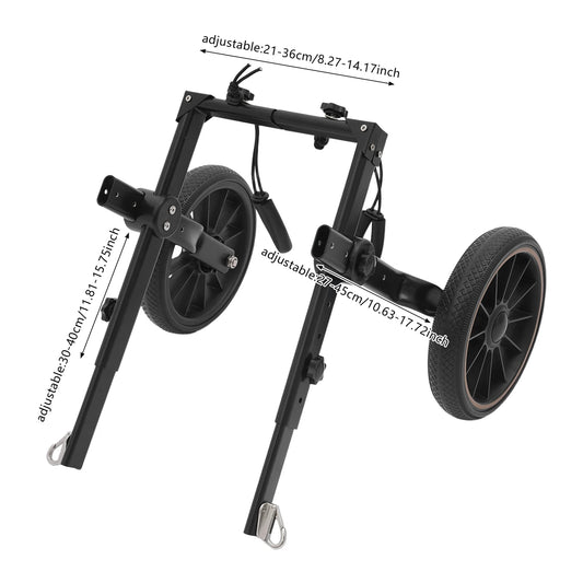 Bymaocar Adjustable Pet Trolley Dog Wheelchair Hind-Leg Support
