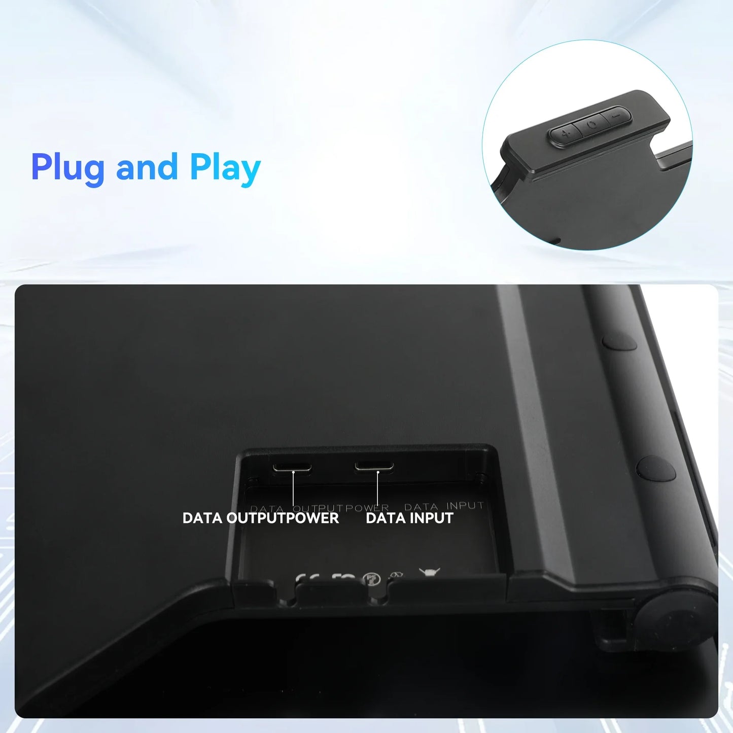 URAOD Dual Portable Monitors 1080P IPS HDMI DP Windows Mac Android