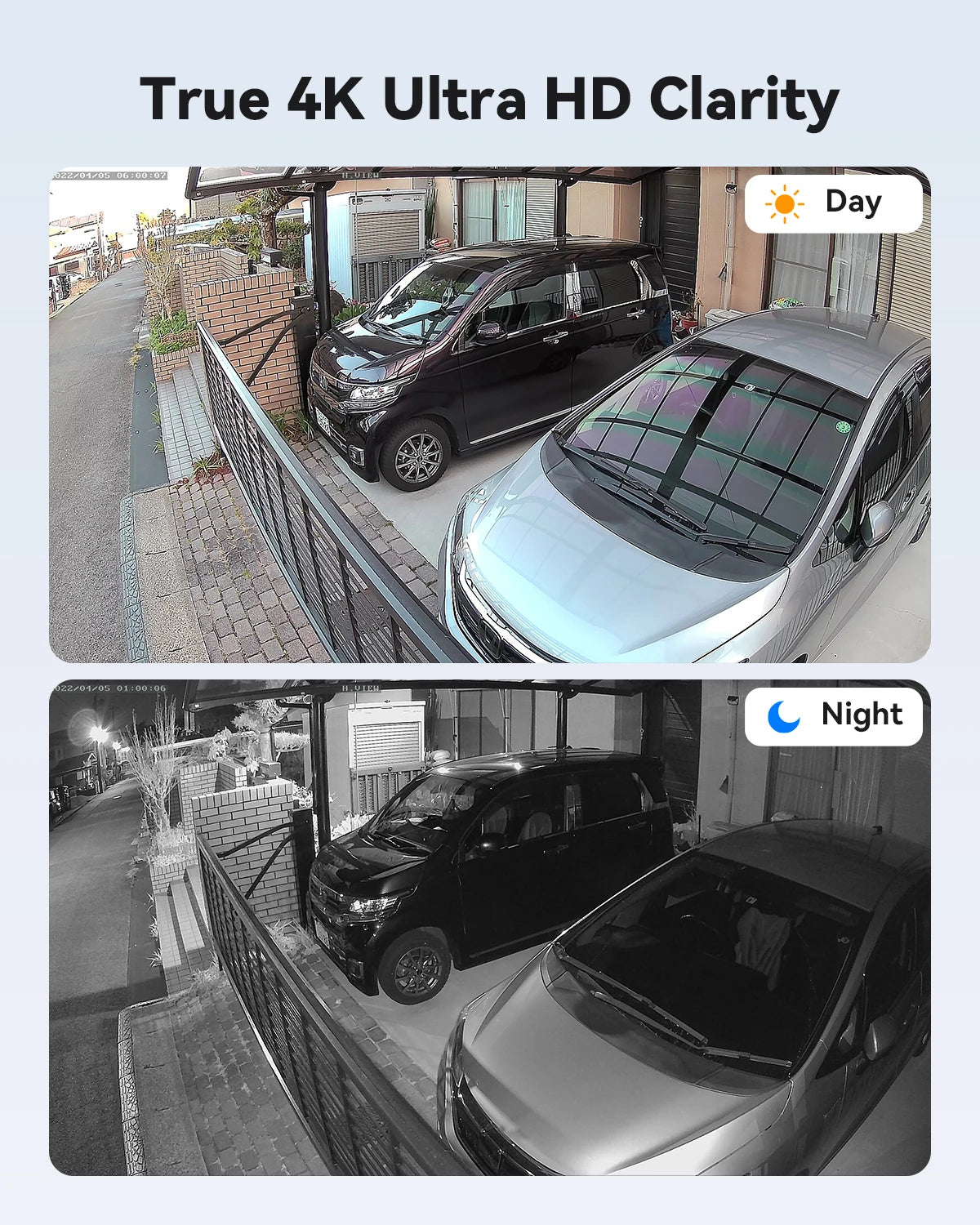 H.VIEW 4K 5MP 8MP PoE CCTV Security Camera System Kit