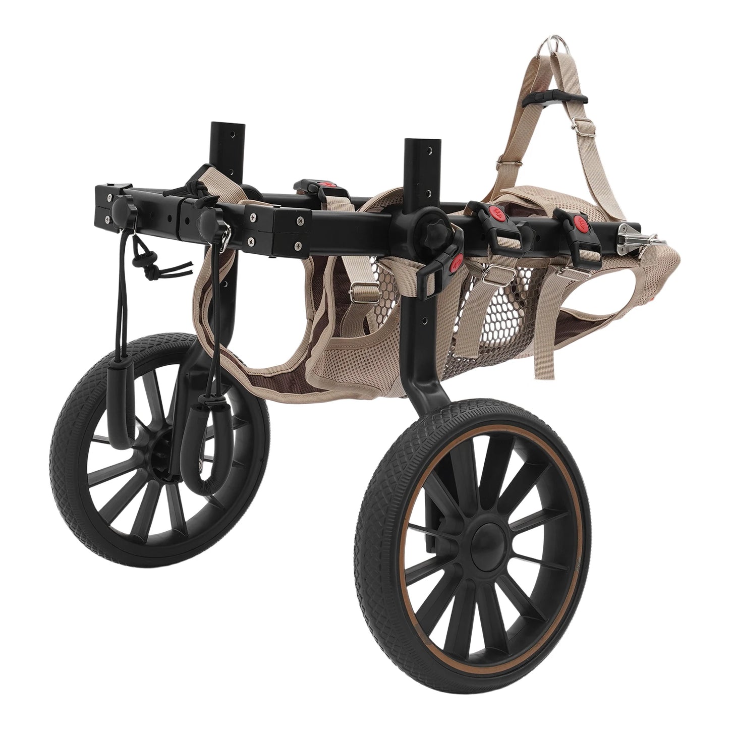 Bymaocar Adjustable Pet Trolley Dog Wheelchair Hind-Leg Support