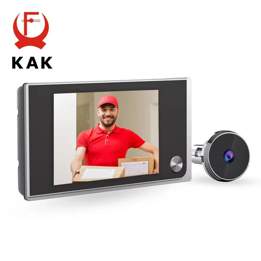KAK Digital Door Peephole Camera 120 Degree Wide Angle